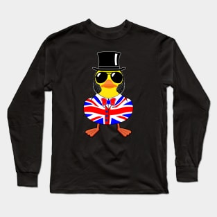 Cool Rubber duck John Bull Long Sleeve T-Shirt